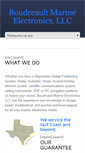 Mobile Screenshot of boudreaultmarine.com